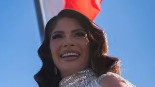 Candidatas de Miss Universo 2024 en el Zócalo del Centro Histórico de la Ciudad de México ✨🇲🇽🕍 [upl. by Esila]