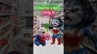 Time for a Diet Kitty Youre Too Chubby 🐱💪catlover funny cutecat [upl. by Udall]