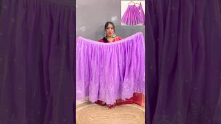 Meesho Huge Sasta Lehenga Unboxing 😰  Ye Sub Kya Aa Gya 🥹 unboxingshorts trend viral [upl. by Akihc434]