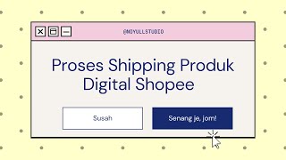 Shipping Virtual Goods Shopee  NonSSL Shipping Shopee  Digital Product Shopee [upl. by Thecla748]