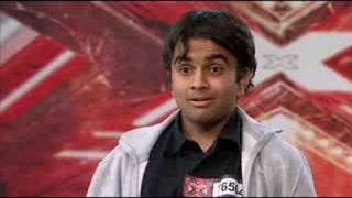 x factor 2008 ashwin audition [upl. by Tereb547]