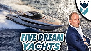 FIVE AMAZING DREAM YACHTS UNDER 50 FEET [upl. by Icat]