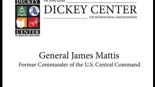 General James Mattis quotIn the Midst of the Storm A US Commanders View of the Changing Middle Eastquot [upl. by Geldens178]