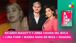 Ricardo Biasotti y Anna Chiara del Boca  Luna Park  Wanda en Ibiza ALaTarde  Programa11724 [upl. by Beuthel230]