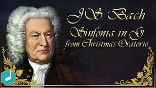 JS Bach  Sinfonia in G from Christmas Oratorio [upl. by Ailedamla]