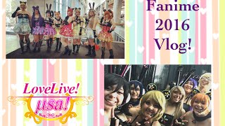 μsa Love Live Cosplay Fanime 2016 Vlog [upl. by Firman]