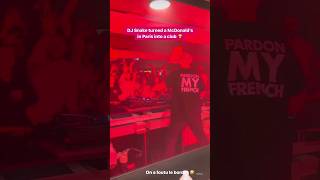 Dj Snake turned McDonalds into a club 🐍🍟 [upl. by Austin346]