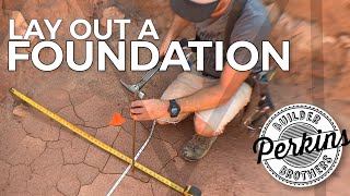 How To Lay Out A Foundation [upl. by Lavena]