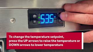 How to Change Setpoint Temperature on a BeverageAir Kegerator [upl. by Yssej]