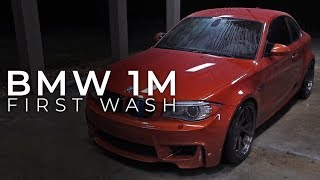 BMW 1M First Wash [upl. by Bev]