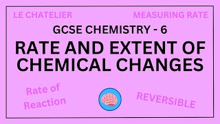 AQA GCSE Chemistry in 10 Minutes  Topic 6  Rate and Extent of Chemical Change [upl. by Agbogla]