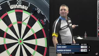 Darts 2024 Players Championship 29 Round 2 Dobey v Beveridge Highlights [upl. by Eirotal]