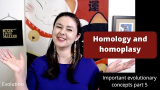 Homology and homoplasy [upl. by Gamaliel]