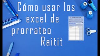 Cómo HACER UN PRORRATEO de ingresos y gastos [upl. by Saire245]