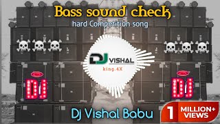 Competition song 10000Watt  DJ Vishal Babu  hard bass sound check [upl. by Enihpled301]