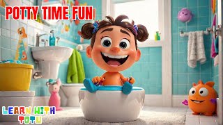 Sitting on The Potty  The Best Potty Training Songs for Preschoolers [upl. by Yslek]