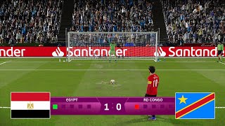 EGYPT vs RD CONGO  Penalty Shootout  18 Final CAF African Cup Of Nations [upl. by Nuavahs]