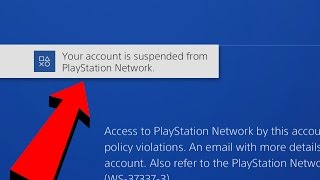 WHAT HAPPENS WHEN YOUR ACCOUNT GETS BANNED ON PS4 [upl. by Terr]