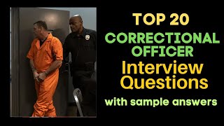 Correctional Officer Interview Questions and Answers for 2024 [upl. by Maryann]