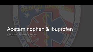 Acetaminophen amp Ibuprofen [upl. by Kral]