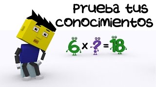 LA TABLA DEL 6  PRUEBA TU CONOCIMIENTO [upl. by Hanid]