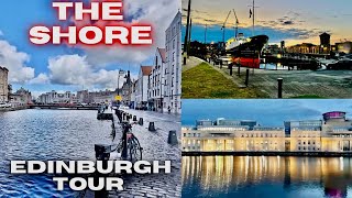 Edinburgh Tours The Shore The water of LeithThe Port of Leith Edinburgh Trams  Newhaven Harbour [upl. by Strenta]