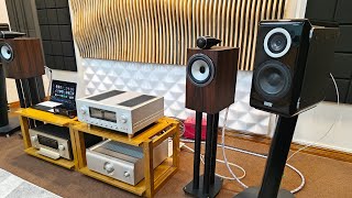 BampW 705 S3 Bookshelf Speaker Chinese Sound Demo [upl. by Eleonora494]