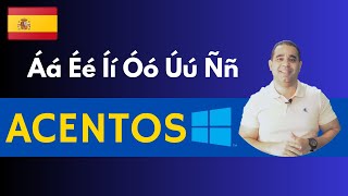 Como poner ACENTO en Windows  BUENA ORTOGRAFÍA ✅ [upl. by Toblat]