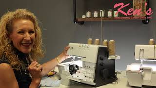 Bernette b62 Coverstitch Machine Feature Overview [upl. by Dleifxam]