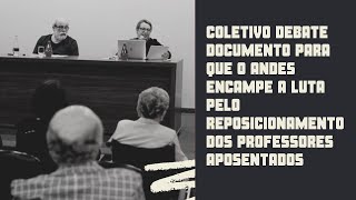 Coletivo debate documento para o ANDES [upl. by Clair]