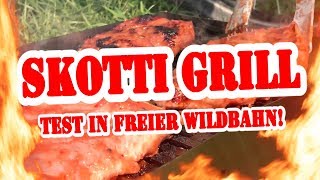 SKOTTI  Funktioniert er auch mit Kohle Test in freier Wildbahn  Die Grillshow [upl. by Smoot]