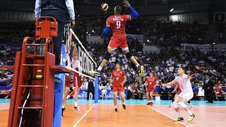 Earvin Ngapeth  The Most Creative Volleyball Player in History  Magic Skills [upl. by Rhtaeh]