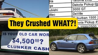 The Cash For Clunkers list supercars [upl. by Epoh]