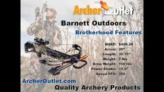 Barnett Brotherhood Crossbow Review  Archer Outlet [upl. by Kasevich593]