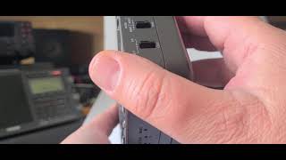 Quick unboxing Sangean ATS909X2 portable receiver AM FM LW SW Airband SSB [upl. by Leakcim738]