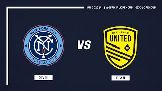 NYCFC II vs New Mexico United EXTENDED HIGHLIGHTS  Lamar Hunt US Open Cup  May 21 2024 [upl. by Enneire]