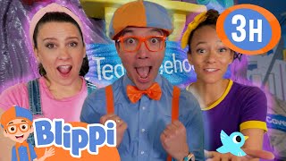 Ms Rachel Visits the Treehouse Wheels on the Train  Blippi and Meekah Best Friend Adventures [upl. by Mahalia402]