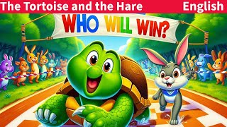 The Tortoise and the Hare  English Bedtime Fairy Tale Stories for Kids  Fun Moral Story for Kids [upl. by Didi977]