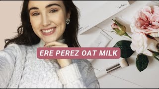 ere perez oat milk foundation  review  demo  vegan cruelty free [upl. by Toft]