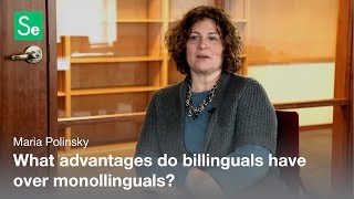 Cognitive Advantages of Bilingualism  Maria Polinsky [upl. by Irep699]