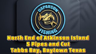 Tabbs Bay Baytown  North End of Atkinson Island Drone Footage [upl. by Brass]