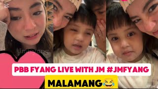 PBB GEN 11 FYANG amp JM IG LIVE  MALAMANG😂 [upl. by Isis229]