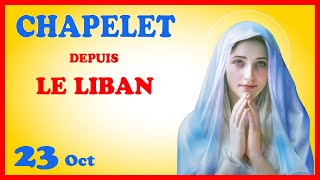 CHAPELET 🙏 Mercredi 23 Oct  Mystères Glorieux [upl. by Anattar]