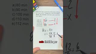 Regra de 3 inversamente proporcional matematica [upl. by Anwahsiek]