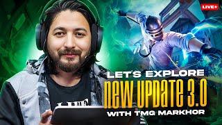 NEW UPDATE 30  SHADOW FORCE  TMG MARKHOR  PUBG Live Stream [upl. by Minabe]