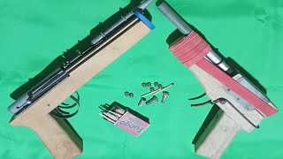 DIY Making of survival homemade gun Toy gun Two kinds of mini bullet [upl. by Lorien]