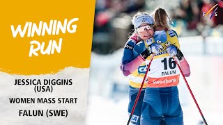 Diggins caps off memorable season with Mass win  FIS Cross Country World Cup 2324 [upl. by Butcher]