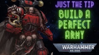 40k Tactics  List Building [upl. by Assirec]