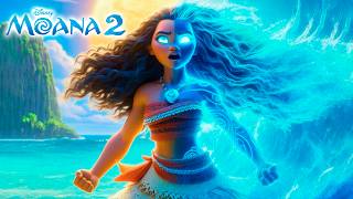 MOANA CRESCEU TRAILER OFICIAL DE MOANA 2 DA DISNEY 🌊🌺🌴 [upl. by Constantia]