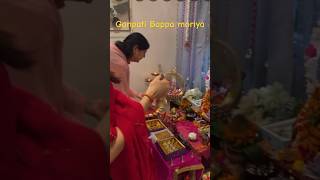 Ganpati Bappa Aarti  Bappa kirtan [upl. by Akilam]